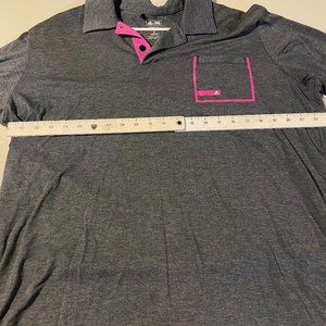 Adidas Climalite Golf Polo - Size Extra Large (XL), Heather Gray